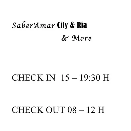 Appartamento Saberamar & Ria &